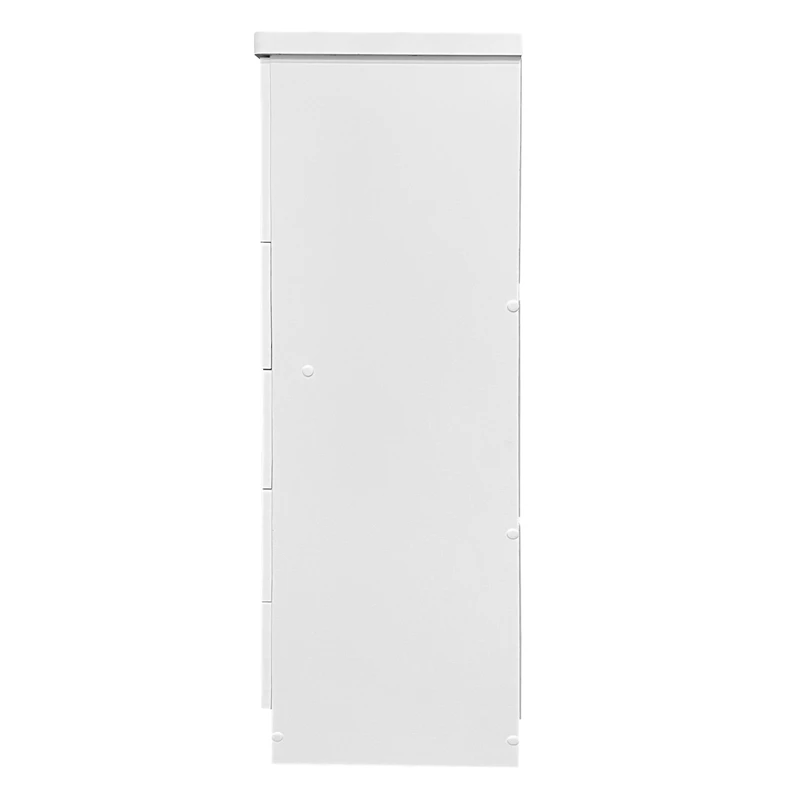 Discount 🌟 Better Home Products Xia 5 Drawer Chest Of Drawers In White 👏 - Image 5