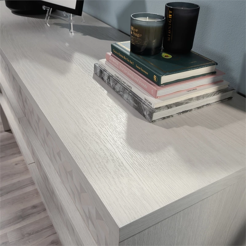 Brand new 🤩 Sauder Harvey Park Engineered Wood 👗 Dresser In Glacier Oak Finish ⭐ - Image 9