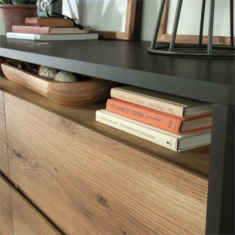 Best deal ๐ Pemberly Row Engineered Wood 6-Drawer ๐ Dresser In Raven Oak ๐คฉ - Image 14