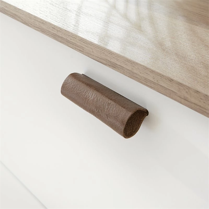 Wholesale ๐ Pemberly Row Engineered Wood 6-Drawer ๐ Dresser In Sky Oak/White Accents ๐ฏ - Image 6