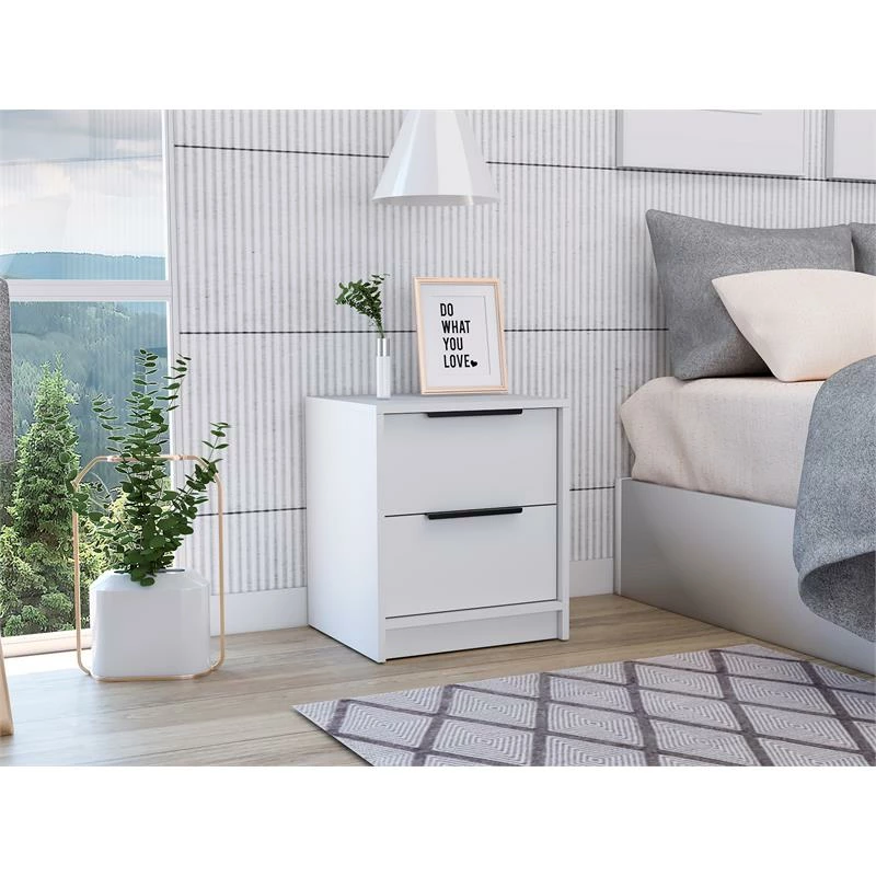 Top 10 ๐ Home Square 2-Piece Set With 3 Drawers ๐ Dresser And Night Stand In White ๐ - Image 7