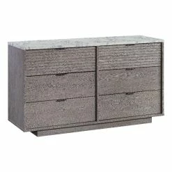 Deals 🎁 Sauder East Rock Engineered Wood 👗 Dresser In Ashen Oak Finish 😀