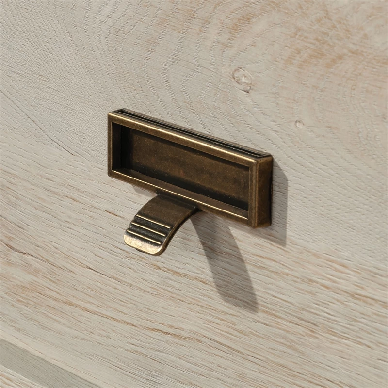 New 😉 Sauder Trestle Engineered Wood 6 Drawer 👗 Dresser In Chalked Chestnut 🌟 - Image 9