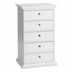 Coupon ✨ Tvilum Sonoma 5 Drawer Lingere Chest In White 🌟