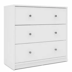 Brand new 👍 Tvilum Portland 3 Drawer Chest In White 👏