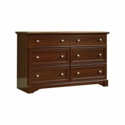 Best deal 🛒 Sauder Palladia Contemporary Wood 6-Drawer Bedroom 👗 Dresser In Select Cherry ⭐