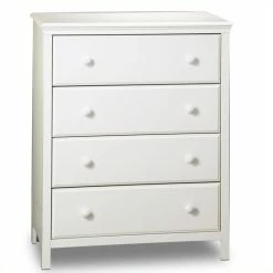 Brand new 😉 South Shore Cotton 🍬 Candy Kids 4 Drawer Chest In Pure White 👍